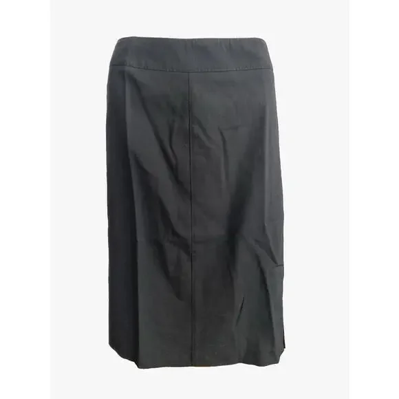 Vintage Gucci 2001 Black Wool Pencil Skirt IT-42 US-6 Italy - Picture 2 of 10